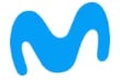 Blue stylized letter M logo with rounded edges on white background