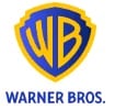 Warner Bros. logo featuring blue shield with yellow WB initials