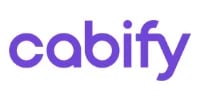 Cabify logo in purple text on white background