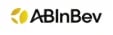 ABInBev logo featuring geometric yellow shapes and dark text
